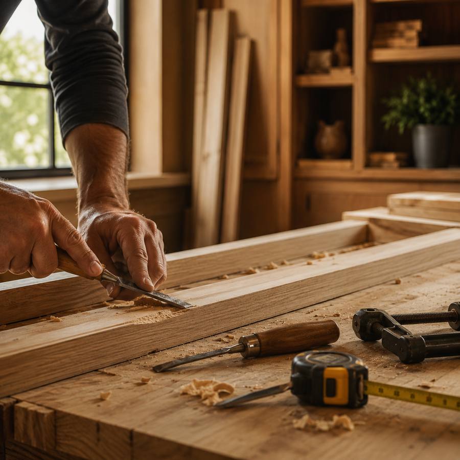 Detailed carpentry and finish work